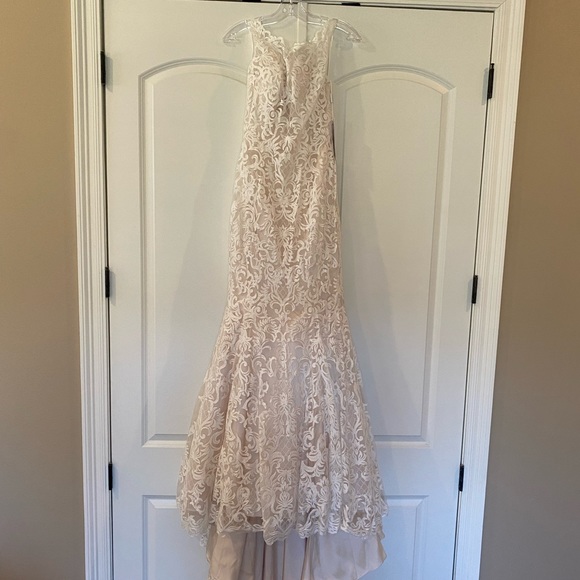 Wedding dress. Eddy K. Size 8. Never worn or altered. Tags still on.